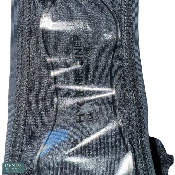 Cupshe Midnight in Sicily Black Bikini Set Diamond Neckline Size NEW/NWT!! - Picture 14 of 15